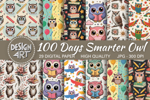 100 Days Smarter Owl Pattern – A Creative Way to Celebrate Learning Milestones