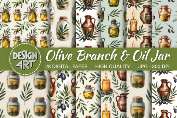Olive Branch Oil Jar Pattern: A Timeless Design for Holiday and Everyday Creations