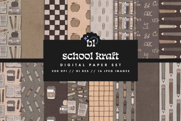 School Kraft Digital Paper: A Modern Tool for Creative Projects