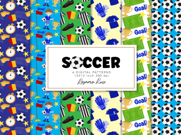 Score Big with Creativity: The Ultimate Guide to the Football Soccer Pattern Paper Pack