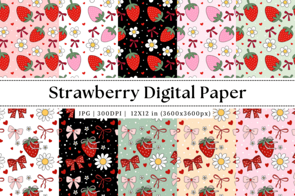 Strawberry Pattern Digital Paper: A Practical Guide to Integrating Seamless Coquette Designs into Creative Workflows