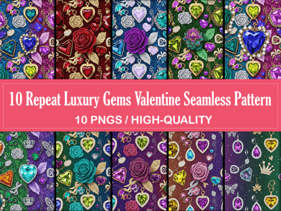 The Ultimate Guide to Using Luxury Gemstone Seamless Patterns for High-End Design
