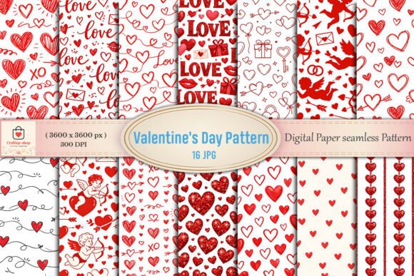 Valentine’s Day Love Digital Paper: A Practical Resource for Seasonal Design Projects