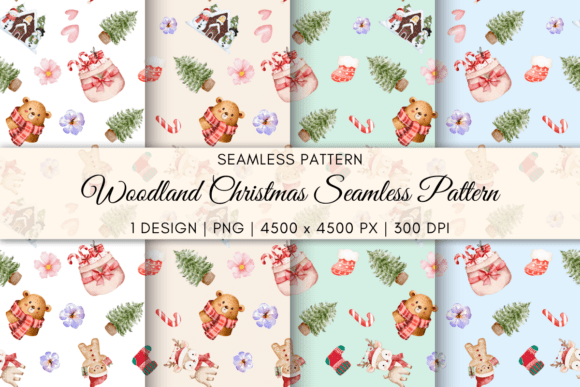 Woodland Christmas Seamless Pattern: A Practical Guide for Creative and Commercial Use